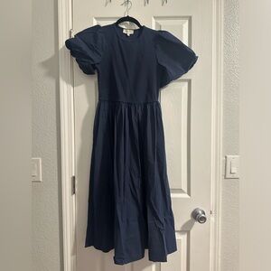 Short sleeve midi dress